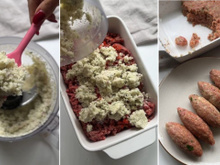 Faço esse quibe low carb de couve-flor no almoço, no lanche da tarde e no jantar: fica até melhor que a versão original