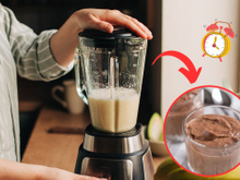 Mousse de liquidificador: tempo de bater a massa é essencial para um bom resultado. Entenda!