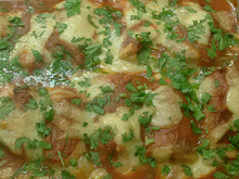 Bife á rolé de forno (diferente)