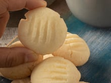 Biscoito de nata na air fryer
