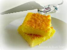 Bolo de fubá cremoso da Minalda