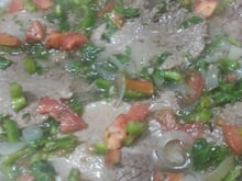 Carne fria ao vinagrete