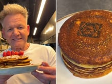 Panquecas fofinhas e uniformes segundo Gordon Ramsay, jurado do Masterchef: chef recomenda que esse pequeno passo é crucial