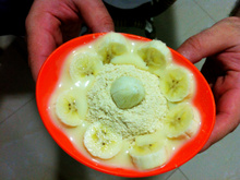Banana flocos