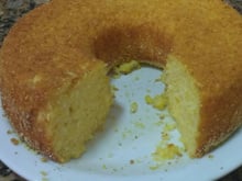 Bolo de milho com coco de liquidificador