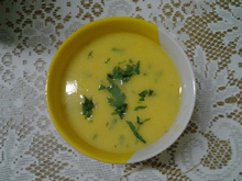 Caldo de mandioquinha