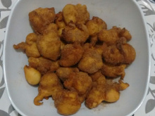 Bolinhos de chuvas sem óleo