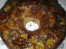 Bolo de banana com farinha de rosca