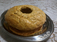 Bolo fofinho de cenoura diet