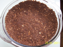 Torta de limão e chocolate meio amargo muito fácil (sem forno)