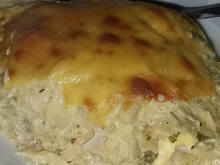 Lasanha de frango com espinafre