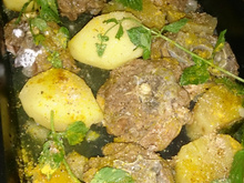 Espinhaço/pescoço de cordeiro especial
