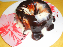 Pudim gelado, super prático e delicioso