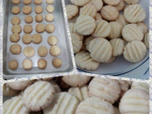 Biscoitinhos de maisena e coco