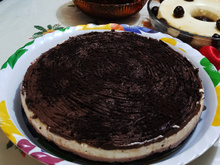 Cheesecake de chocolate