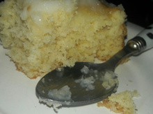 Bolo de coco cremoso