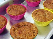 Muffin de banana integral