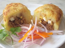 Batata recheada diferente