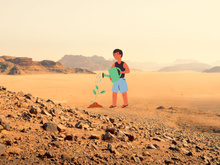 Palavra de astrobióloga: é possível plantar alimentos em Marte. "A ideia é usar o mesmo espaço de terra para...