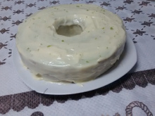 Bolo verde de limão