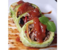 Abobrinha Italiana Recheada