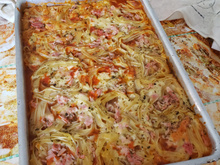 Delicioso macarrão de forno