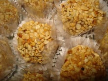 Brigadeiro branco com Amaretto