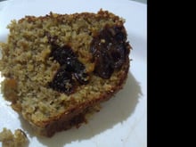 Bolo de banana fit