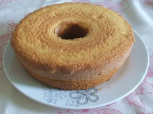 Bolo de farinha de milho