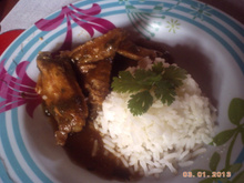 Coxinha da asa na cerveja preta