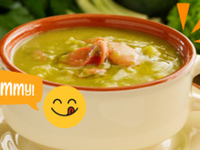 Não tem coisa melhor do que sopa nesse friozinho e hoje vou fazer essa de ervilha com bacon e linguiça de comer rezando