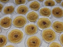 Empada de goiaba e leite condensado
