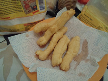 Bolinho de farinha de milho e polvilho