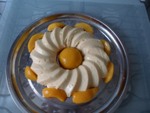 Mousse de pêssego