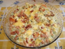 Couve-flor ao molho de requeijão