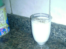 Leite da macaca (batida de coco)