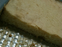 Bolo de chocolate branco