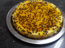 Cheesecake de maracujá