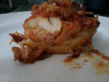 Peito de frango recheado Vapt-Vupt