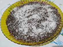 Torta de bolacha brigadeiro e branquinho