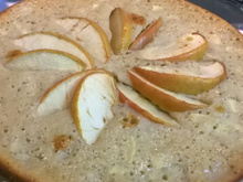 Torta Integral de aveia e maçã light