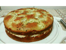 Pão bolo de liquidificador