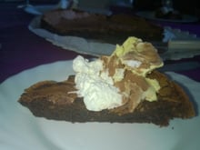Torta de chocolate intenso