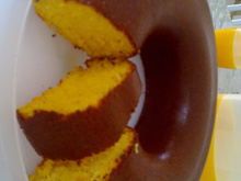 Bolo cremoso de milho - Pamonha assada