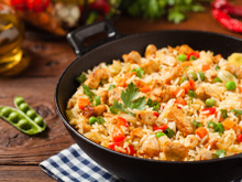 Chicken Fried Rice (Arroz Tailandês)