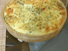 Quiche de queijo perfeito