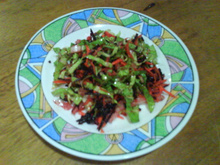Salada colorida