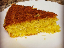 Queijadinha de tabuleiro