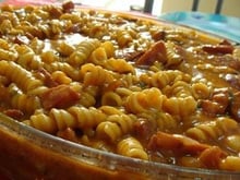 Macarrão na panela de pressão