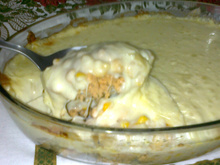 Frango ao creme de milho da Tia Merope